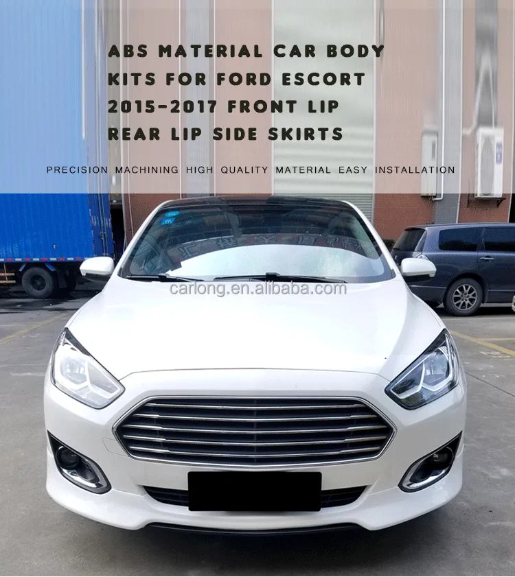 Kit de carrocería ABS instalado en Ford Escort
