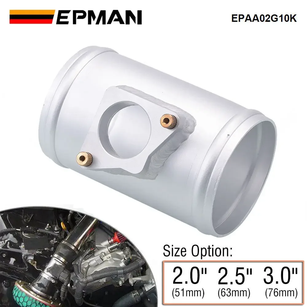 EPMAN Adaptador MAF aluminio alto flujo para Toyota Mazda Subaru