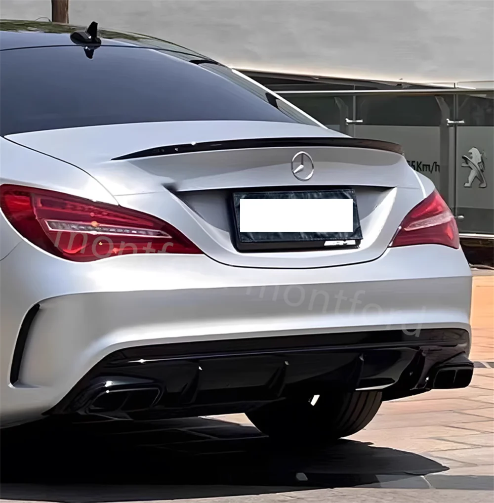Alerón trasero de fibra de carbono para Mercedes CLA W117 C117 2013-2018 - imagen 5