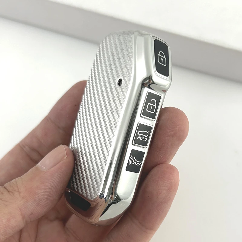 Funda llave Kia Ceed/Sportage – TPU fibra carbono - imagen 3