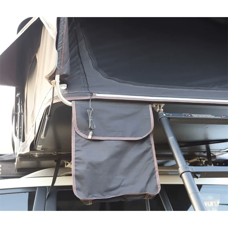 Tienda para techo de coche plegada