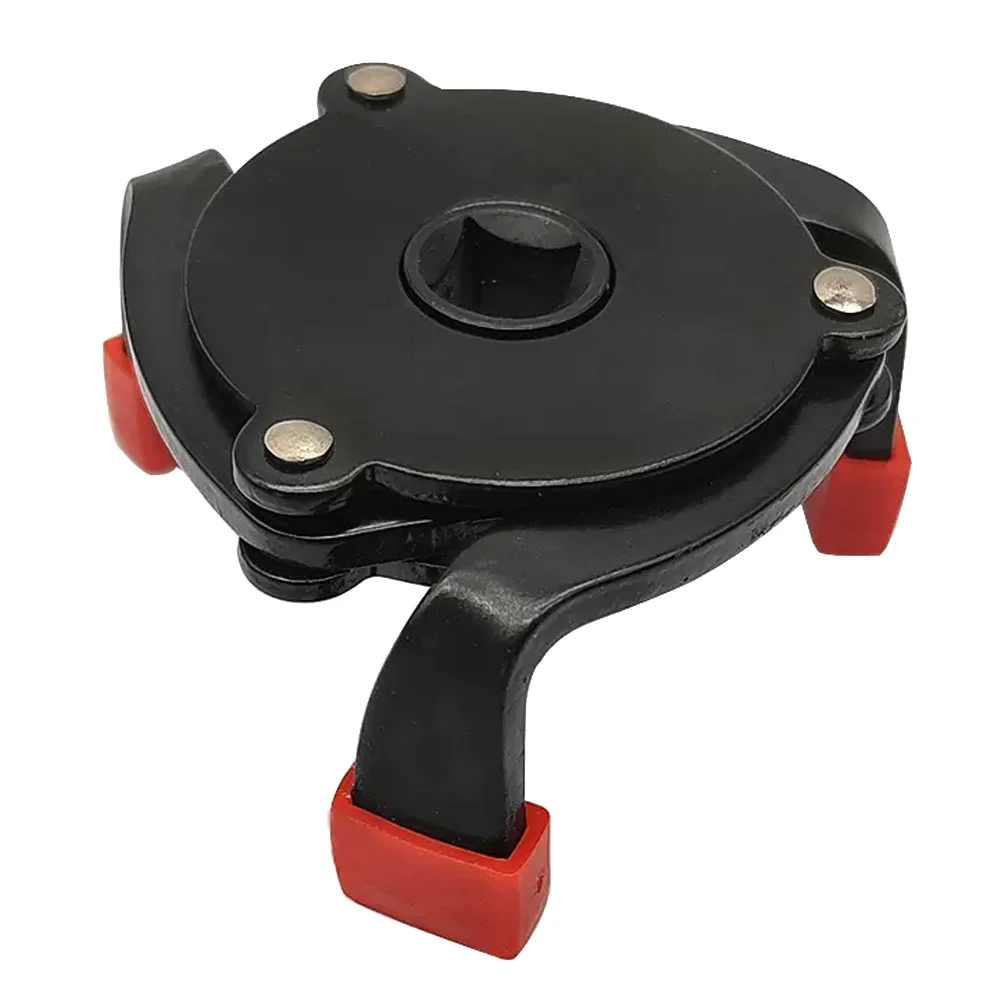 Llave de filtro de aceite ajustable de tres mordazas