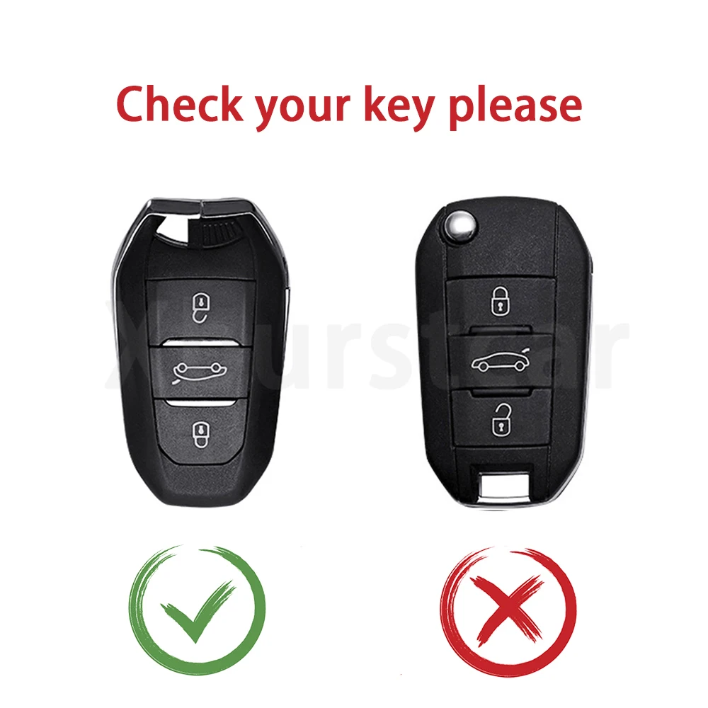 Funda de TPU para llave Citroën C5 X7, Peugeot 208/3008 y DS3 - imagen 2