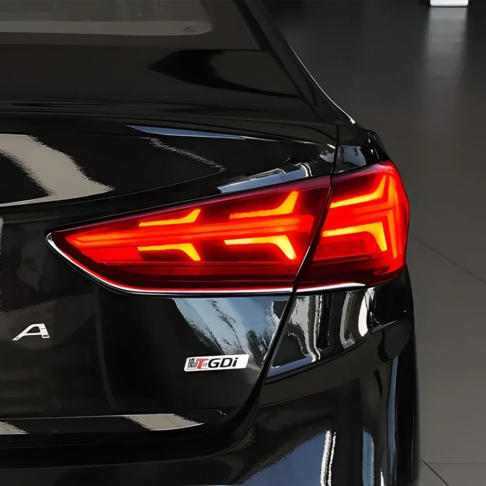 Luces traseras LED para Hyundai Sonata 2018-2019 Streamer dinámico