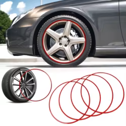 Protector de llantas 18-20 pulgadas, tiras antiroce para Tesla