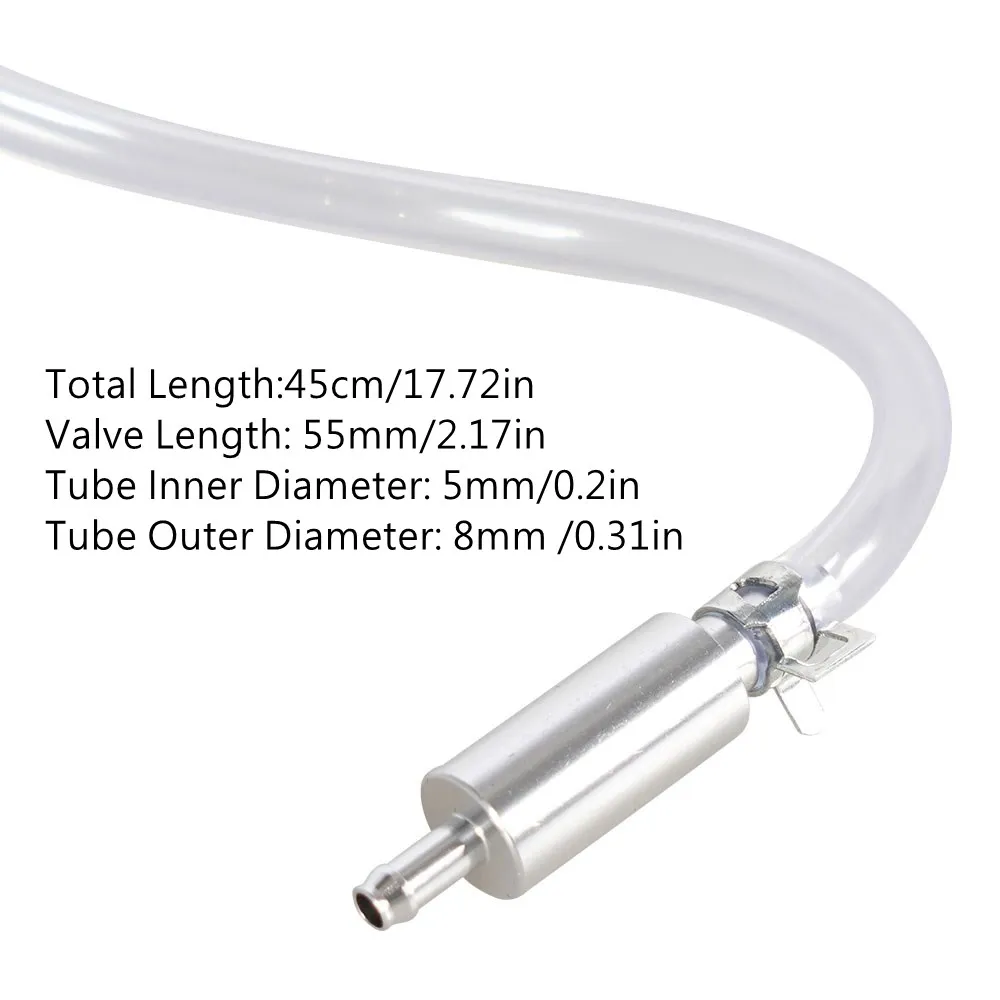Kit purga frenos con manguera y válvula unidireccional - imagen 2