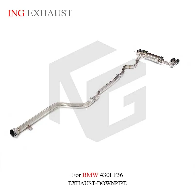 ING Catback acero inoxidable BMW 430i F36 – escape de rendimiento - imagen 2
