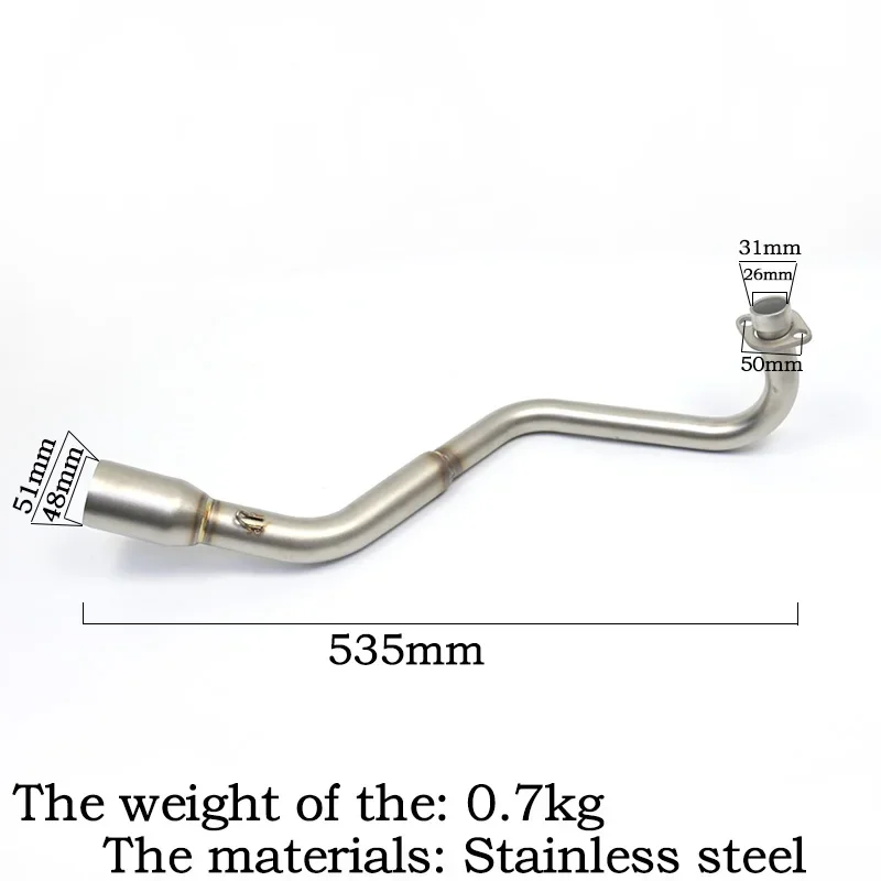 Escape completo con silenciador de 51 mm para Honda Grom MSX125 SF - imagen 4