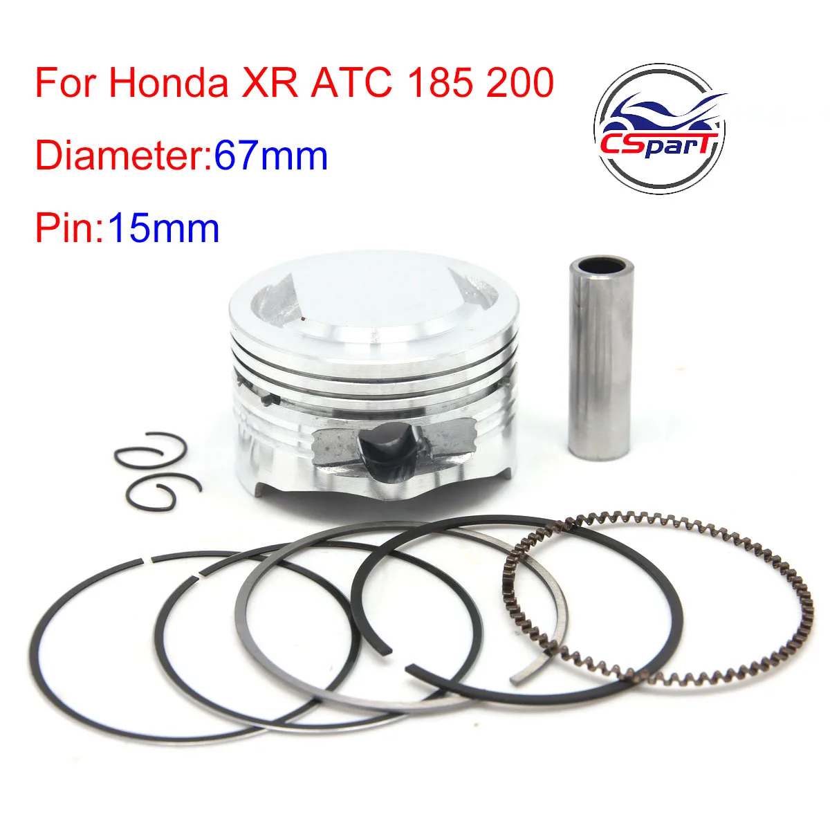 Kit de pistones de competición Honda XR185, XR200, ATC185 y ATC200