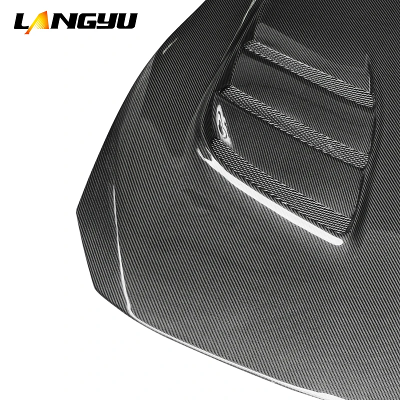 Langyu capó de fibra carbono para Toyota GT86 estilo D - imagen 5