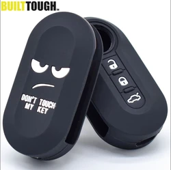 Funda de silicona para llave Fiat 500, Ducato, Punto y Doblo 3 botones