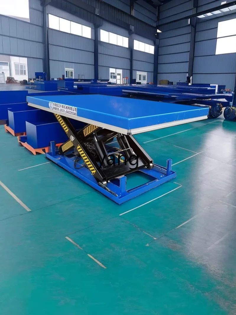 Plataforma elevadora de tijera hidráulica eléctrica fija - imagen 3