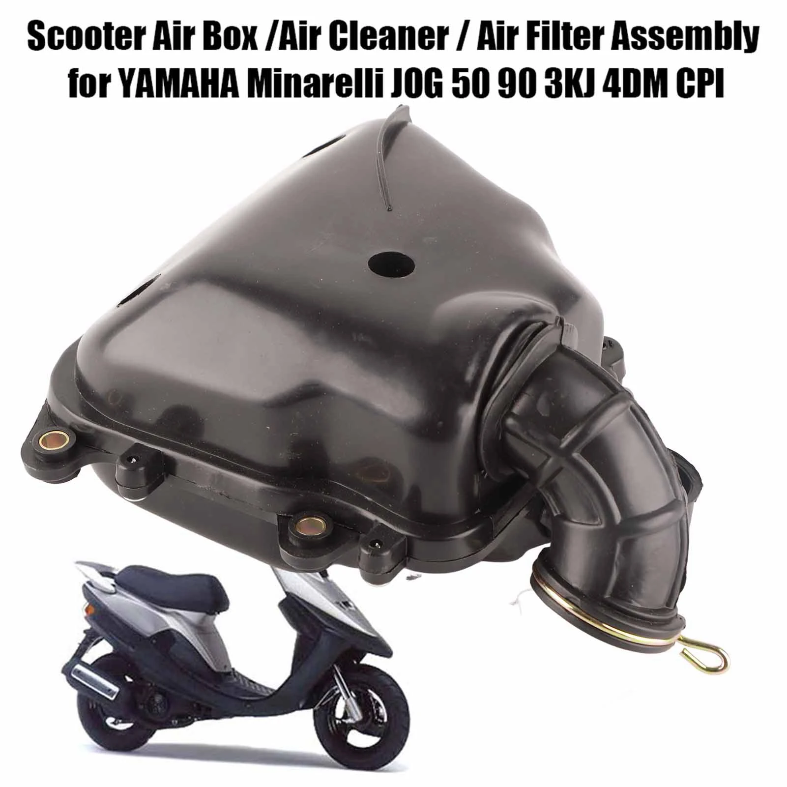 Caja limpiadora de Scooter, conjunto de filtro para Minarelli JOG 50, 90, 3KJ, 4DM - imagen 4