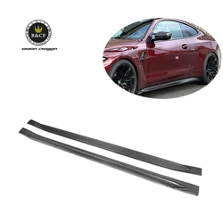 Kit faldones laterales fibra carbono BMW G80 M3 2021+ estilo OEM