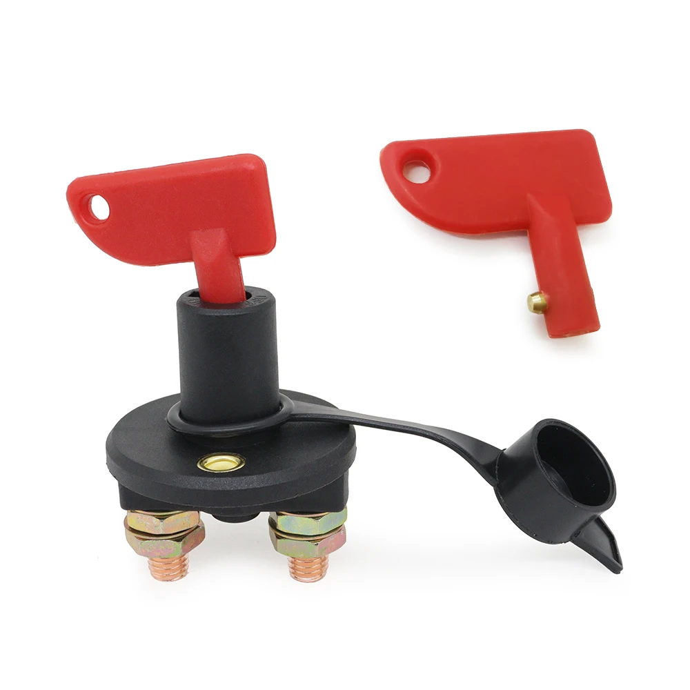 Interruptor desconexión batería universal 12V/24V – Aislador impermeable auto camión barco - imagen 2
