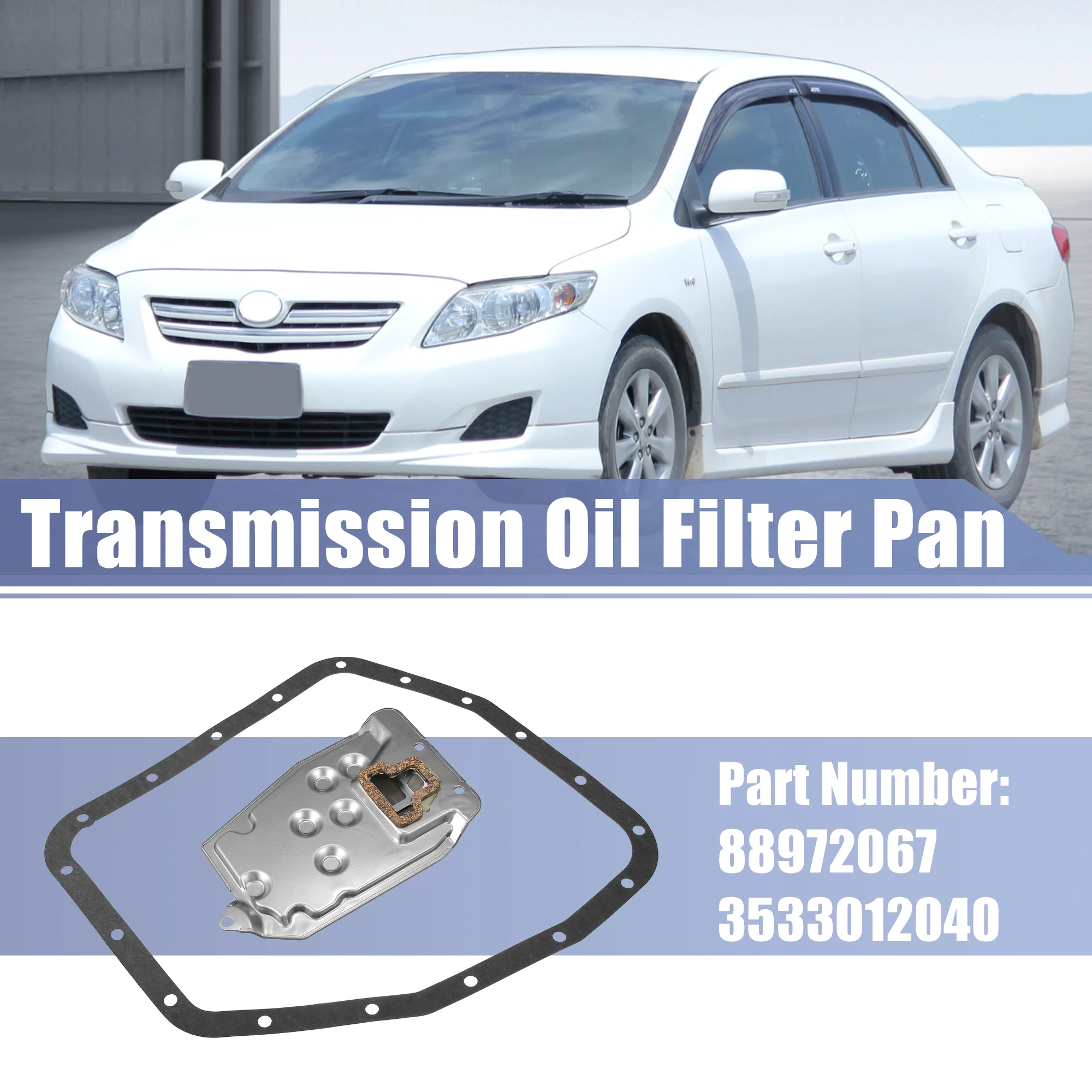 UXCELL Kit juntas filtro transmisión Toyota Corolla/Matrix 2003-2008 - imagen 2