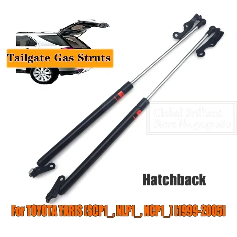Soporte puntales gas maletero Toyota Yaris 1999-2005 OEM 68960-59025 - imagen 5