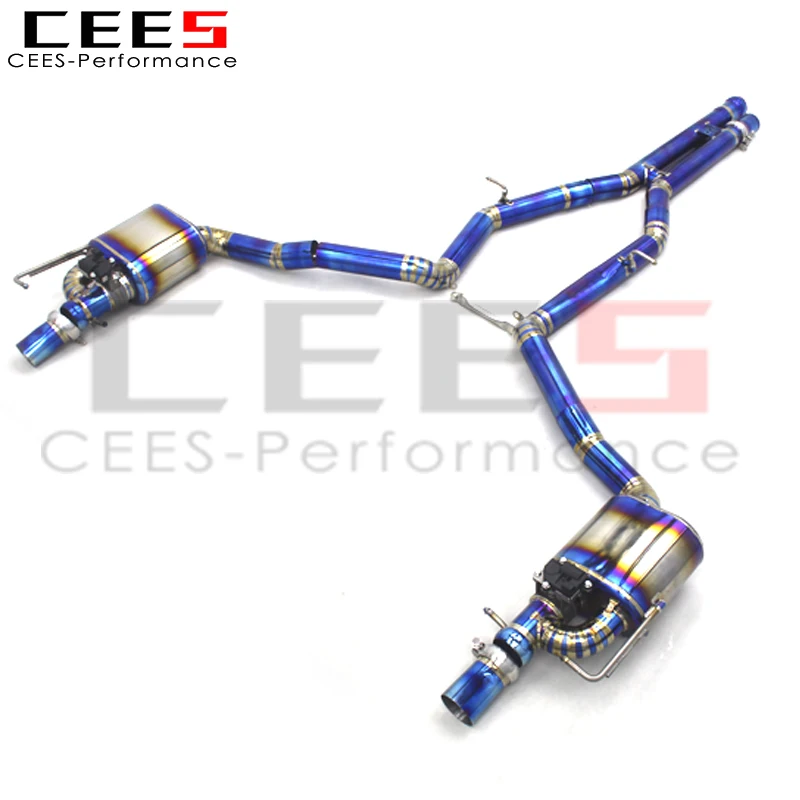 Detalle del sistema de escape Valvetronic CEES