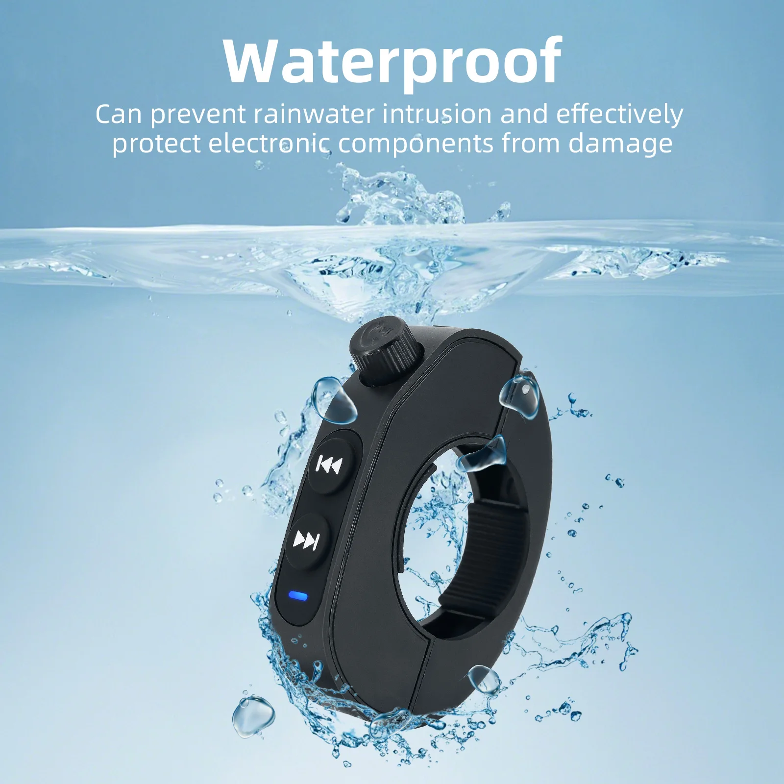 Control manillar Bluetooth manos libres impermeable para moto - imagen 3