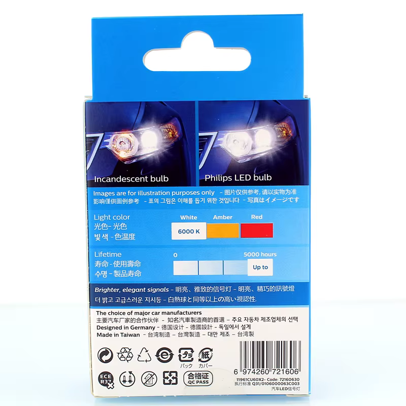 Philips Ultinon Pro6000 LED T10 W5W para coche - imagen 5