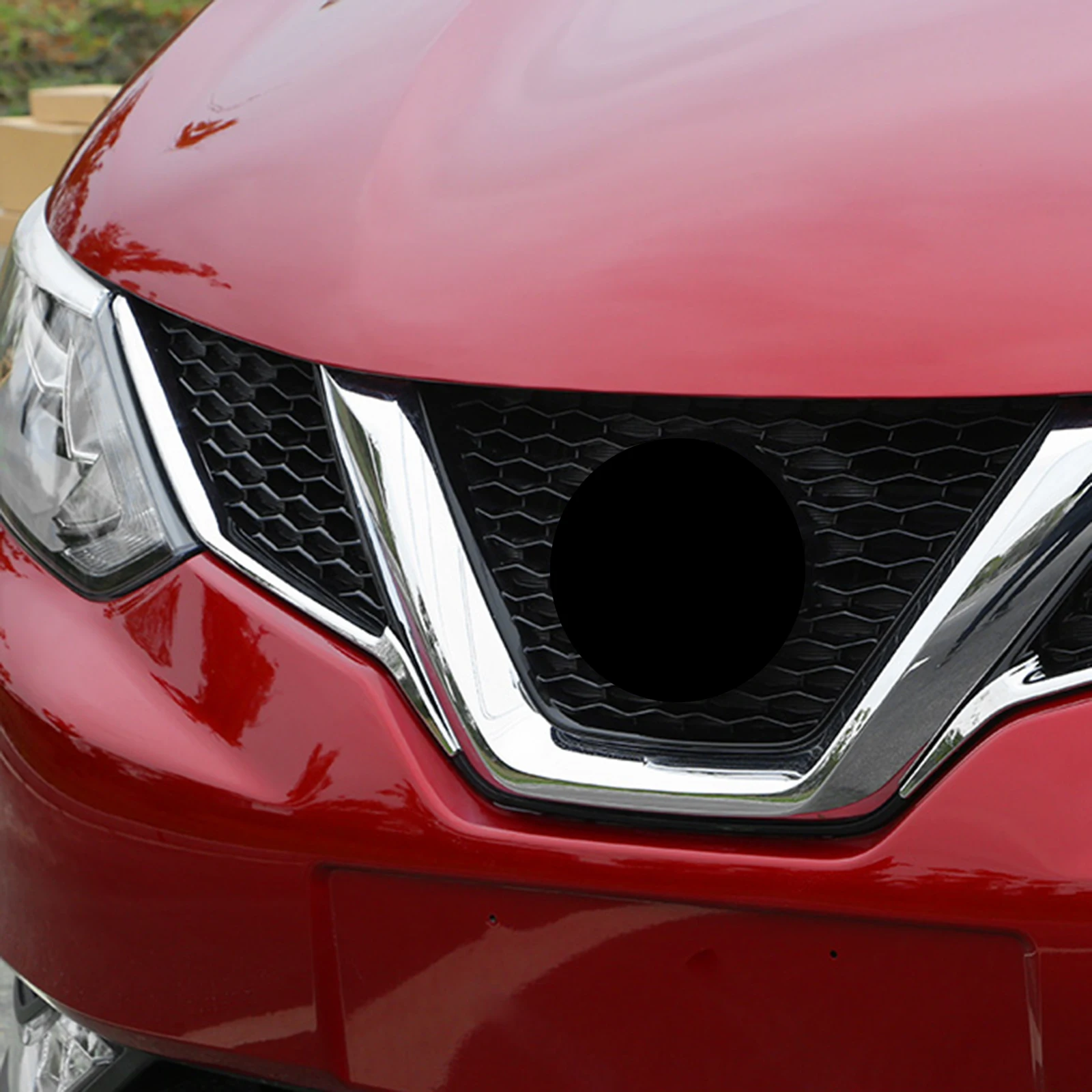Embellecedor rejilla paragolpes Nissan Qashqai 2014-2017 cromado - imagen 5