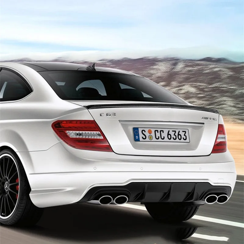 Alerón cola de pato para tapa maletero Mercedes Clase C W204 - imagen 2