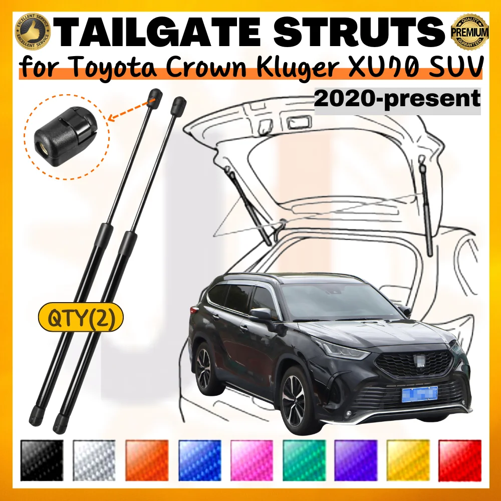 Amortiguadores portón Toyota Kluger XU70 (2020+) Set