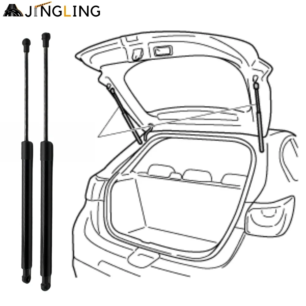 Cantidad (2) puntales de maletero para Changan CS15 SUV 2015-presente soportes de elevación de maletero de portón trasero amortiguadores de resortes de Gas