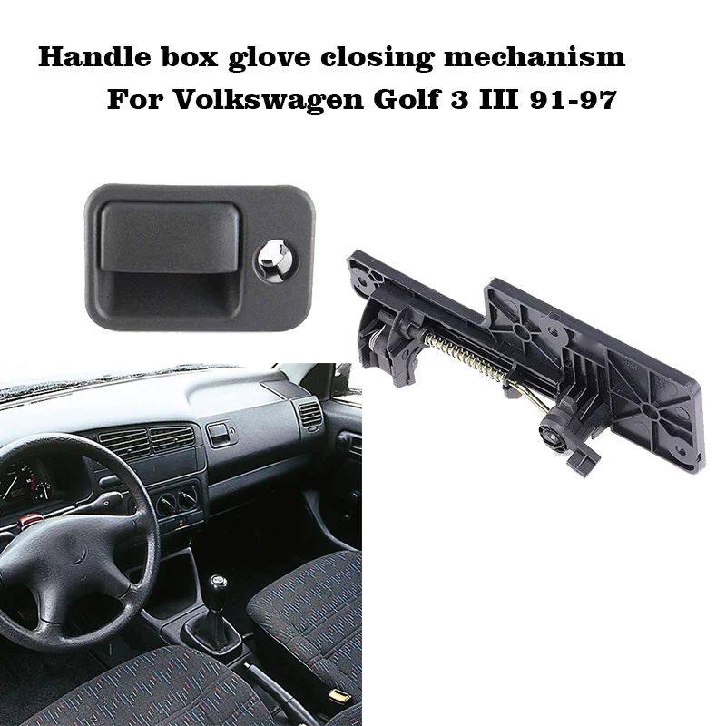 Tirador pestillo guantera compartimento VW Golf MK3 Vento Jetta