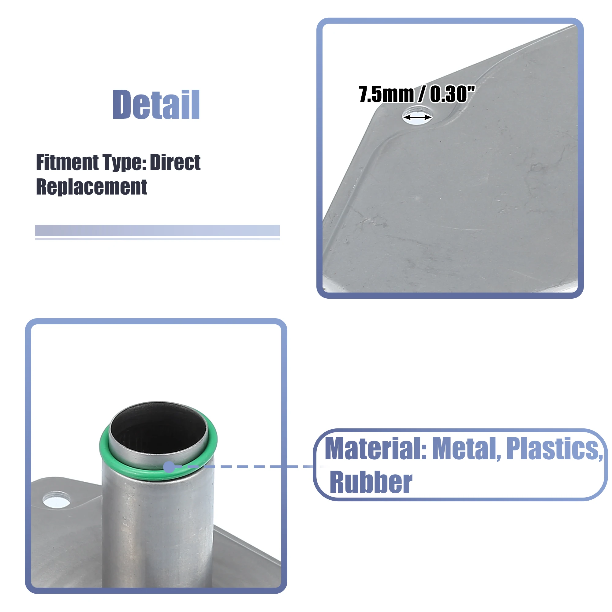 X Autohaux-filtro de transmisión para Nissan Kicks, filtro de aceite para Nissan Kicks 2018-2021, Nissan Versa 2020-2021, n. ° 3172850x0a - imagen 4