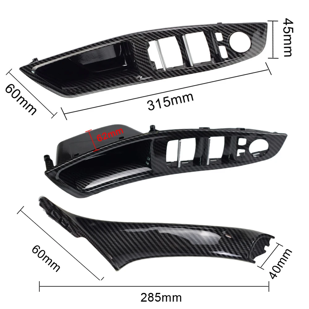 Manija puerta interior con reposabrazos para BMW Serie 5 F10 F11 - imagen 3