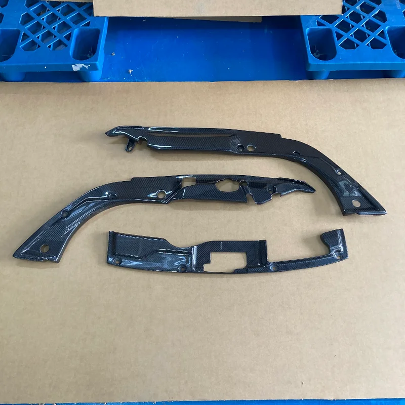 Panel de refrigeracion en fibra de carbono para Honda Civic Type R FL5