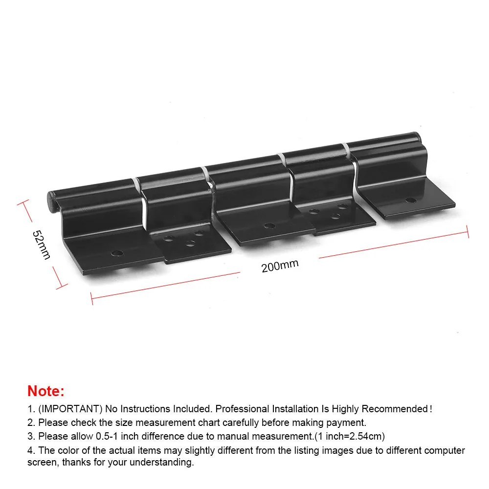 Kit bisagra fricción BOSS puerta RV – Autocaravana quinta rueda - imagen 5