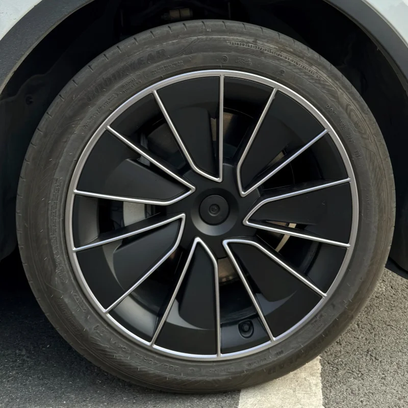 Tapacubos aerodinámicos de 19 pulgadas para Tesla Model Y 2018-2024 - imagen 3