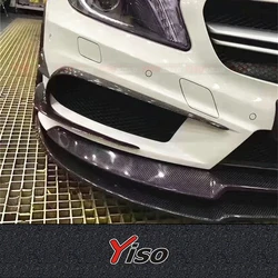 Kit cuchillas aerodinámicas Revozport fibra de carbono Mercedes A45 AMG