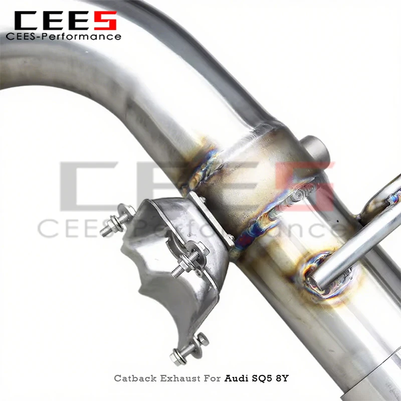 Sistema de escape catback Cees con válvula – Audi SQ5 8Y 3.0 T - imagen 5