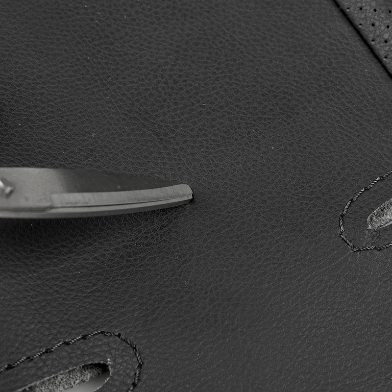 Funda volante trenzada microfibra perforada Kia Sportage KX5 K5 Optima - imagen 5