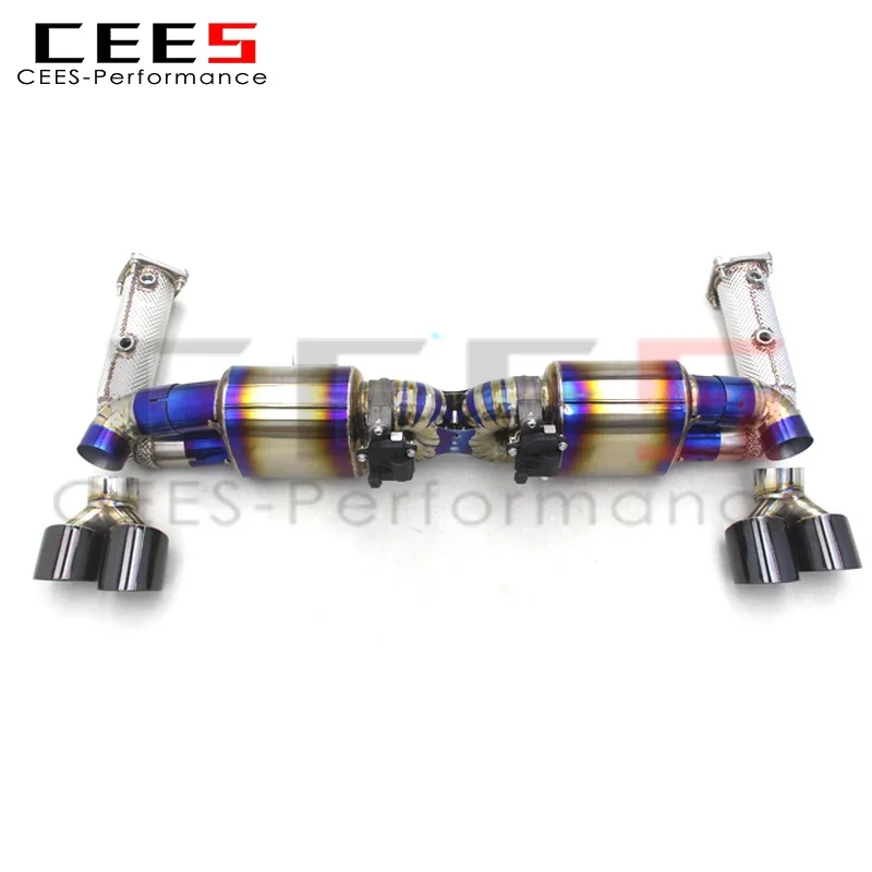 Cees Escape Catback para Porsche 911 991.2 3.0T con válvula - imagen 5