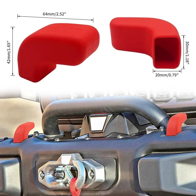 Cubiertas de gancho de remolque Jeep Wrangler JK/JL y Gladiator JT