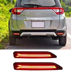 Reflector LED trasero de parachoques para Honda BR-V 2015-2016