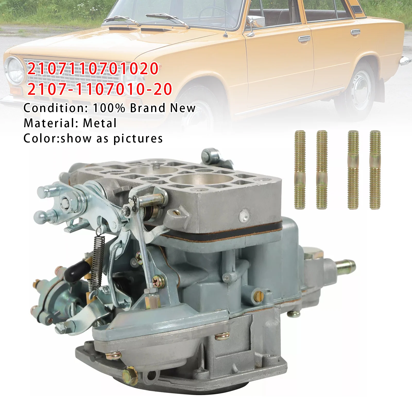 Carburador de metal Artudatech para Lada y Niva 1600