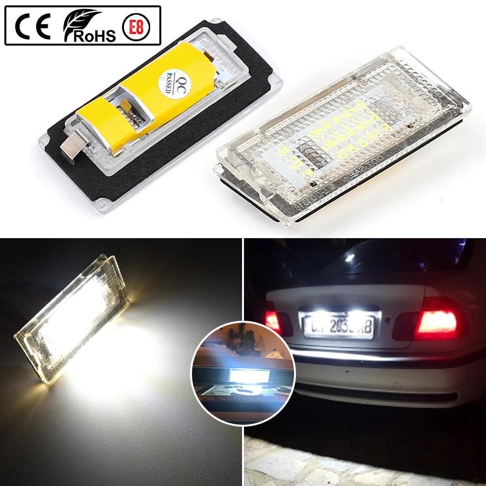 Luces LED de matrícula para BMW E46 Serie 3 pre-LCI 323i 328i 330i - imagen 4