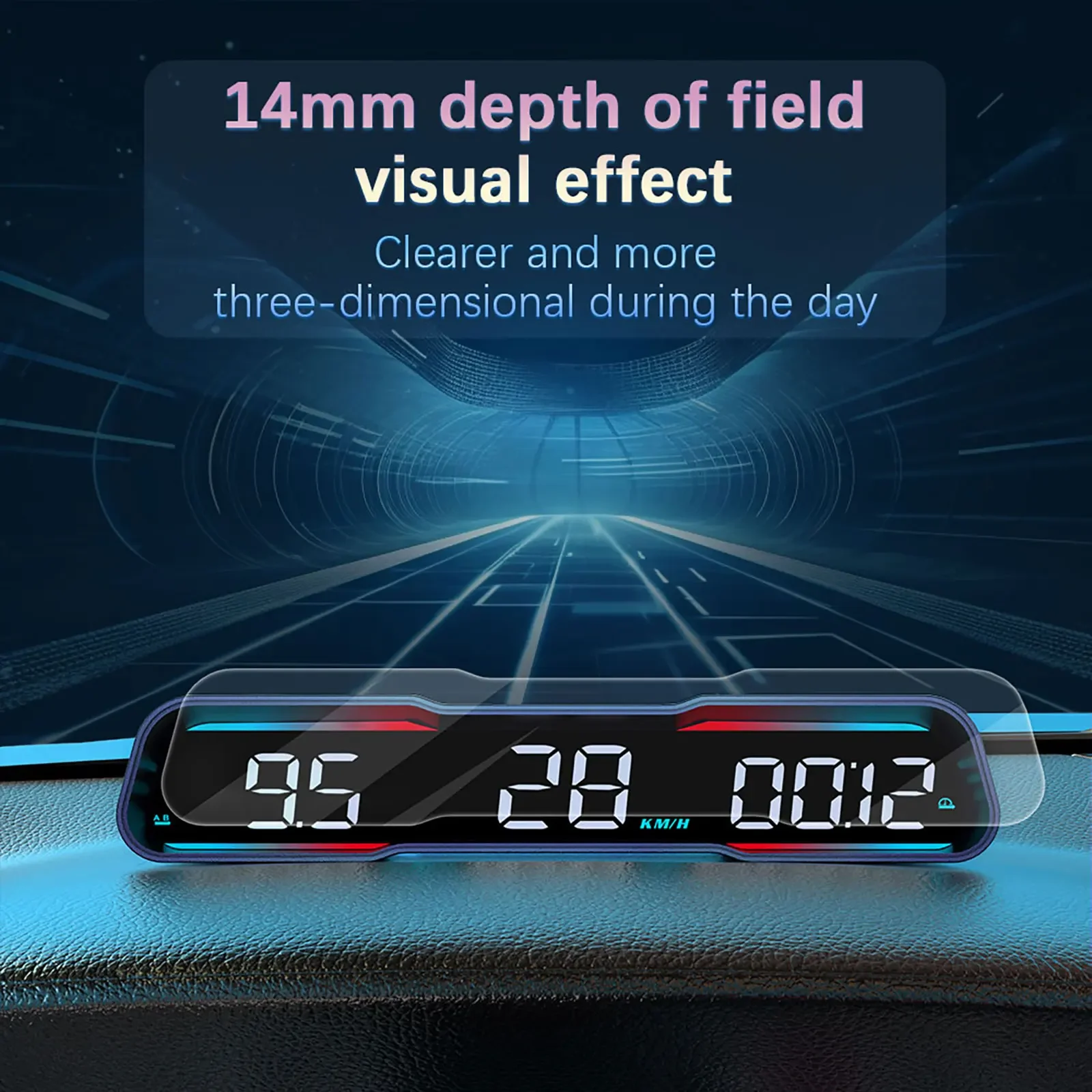 Head Up Display GPS AD G19 con alarma de velocidad y brújula - imagen 3