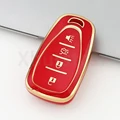 4B button red