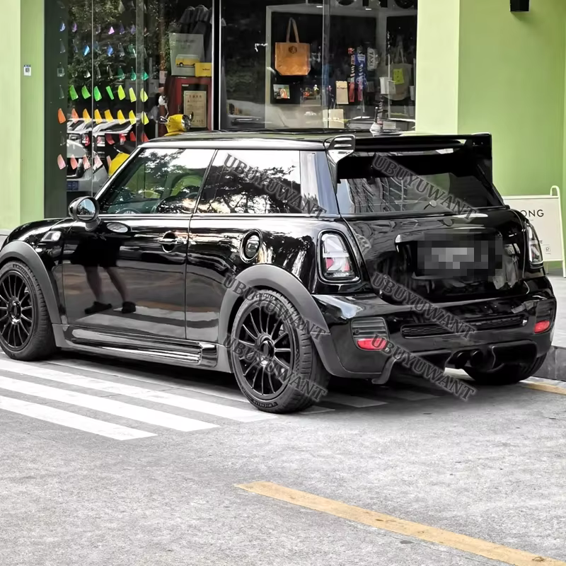 Fibra de carbono para BMW Mini Cooper R50 R53 R56 Ver.2.11/2.12 tipo B JCW alerón trasero para maletero alerón trasero 06-13 - imagen 3