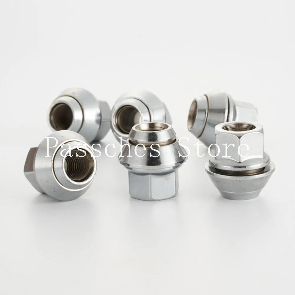 5 uds tuercas de rueda tornillos de cubo para Ford Volvo Mazda M12x1,5 hexagonal 19mm de espesor 31mm