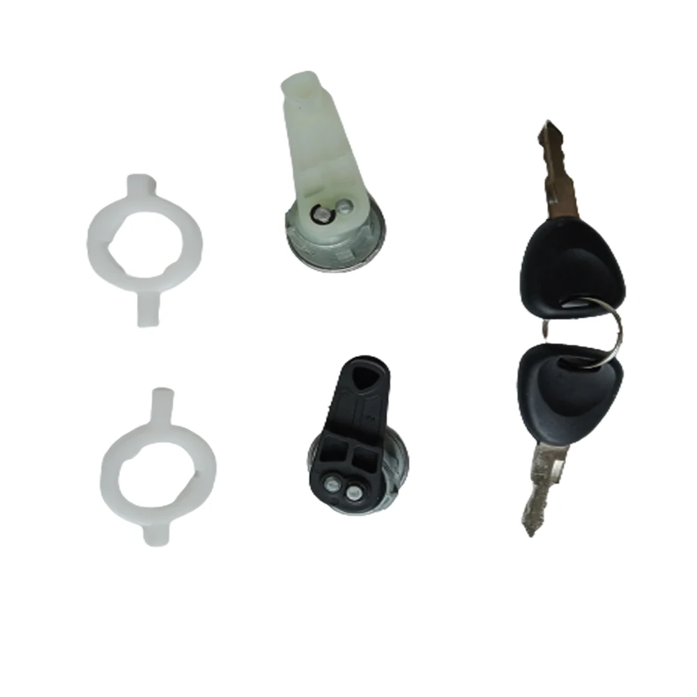 Kit cerradura puerta Renault Megane Scenic Clio OE 7701468981 - imagen 5