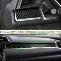 Embellecedor de salpicadero en fibra de carbono Honda Civic 2016-2019