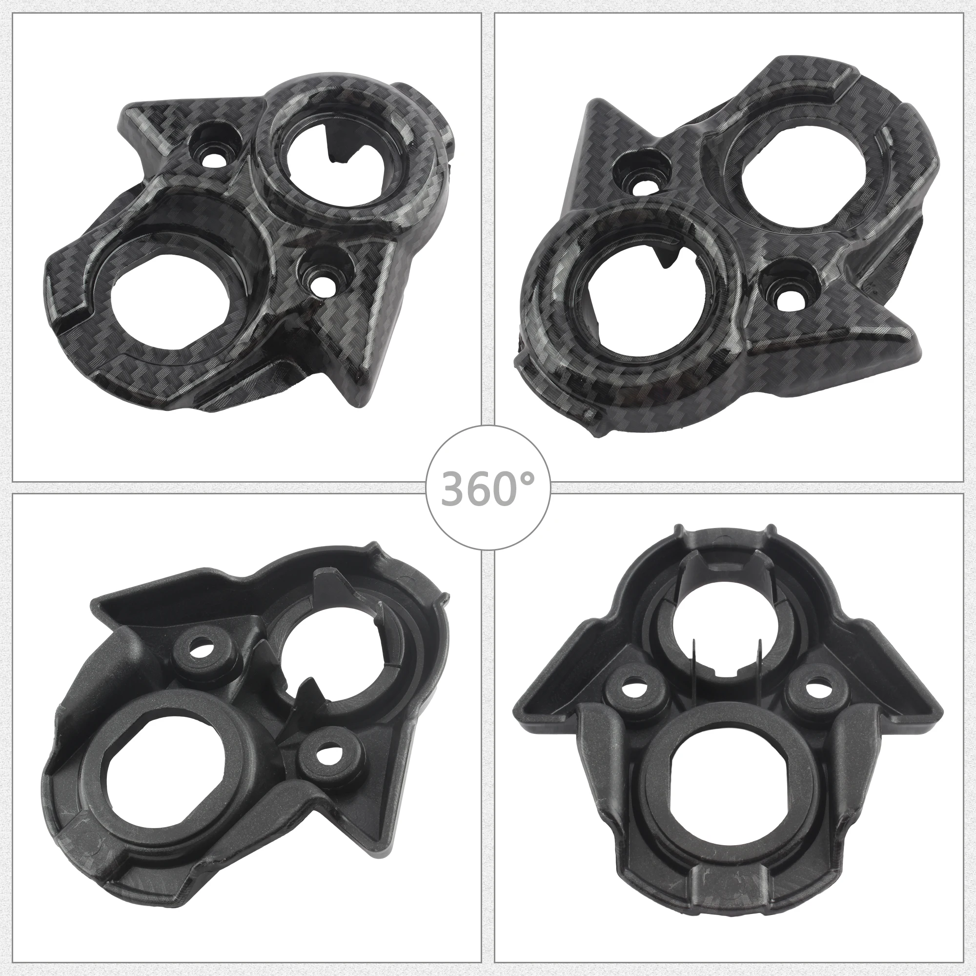 Cubierta de Control Central de fibra de carbono para motocicleta sur-ron Light Bee X, Protector de Panel embellecedor, piezas de accesorios para Motocross - imagen 4