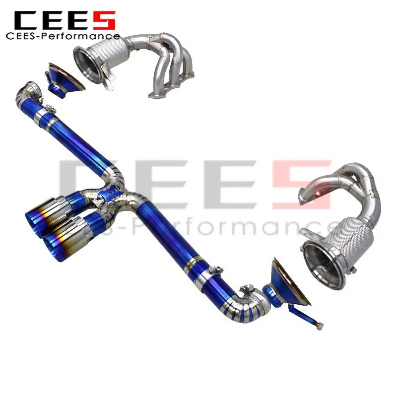 Sistema de escape cat-back CEES para Porsche 911 992 GT3 RS 4.0 - imagen 2